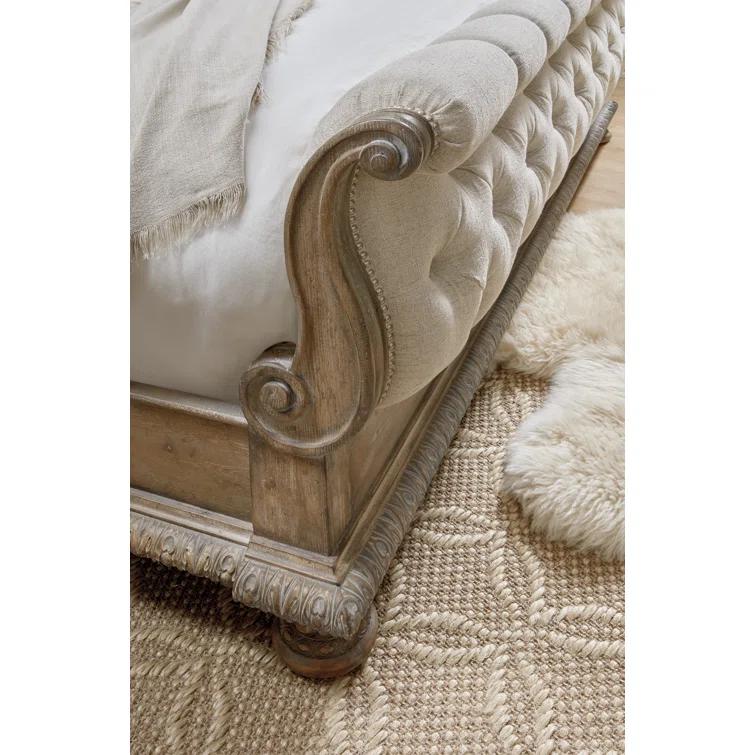 Hooker Furniture Castella Upholstered Sleigh Bed