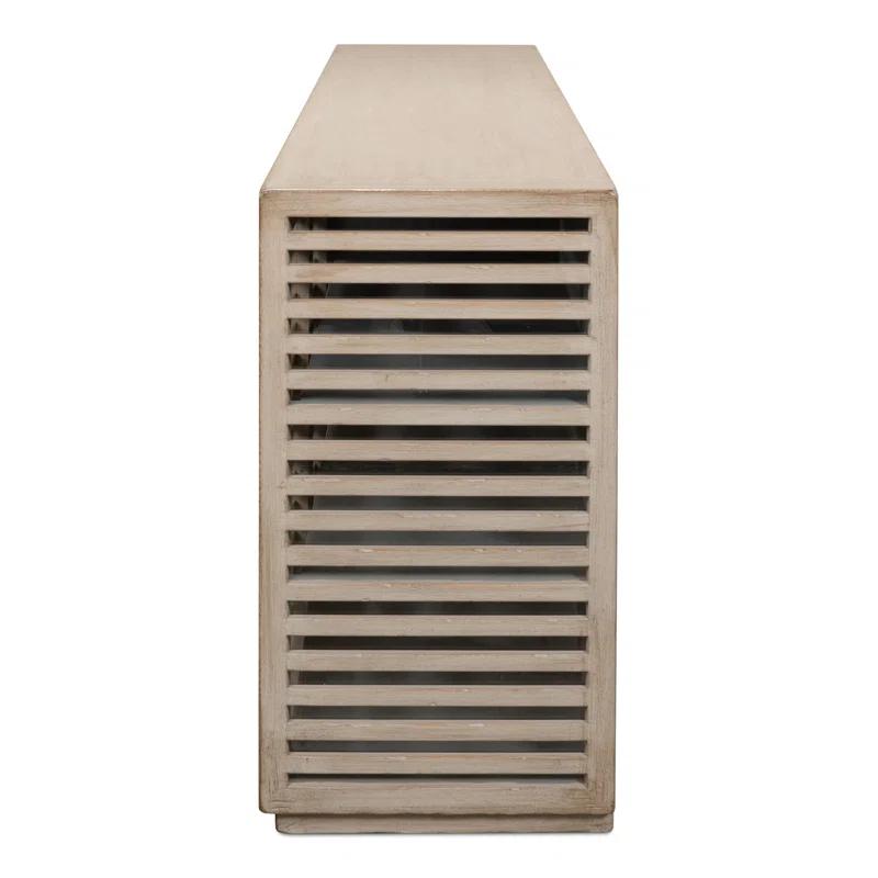 Sarreid Ltd St. Nevis 92'' Solid Wood Sideboard