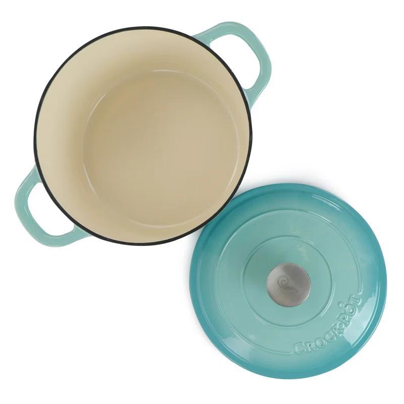 Crock-pot Crock-Pot Artisan 7 Quarts Enameled Cast Iron Dutch Oven
