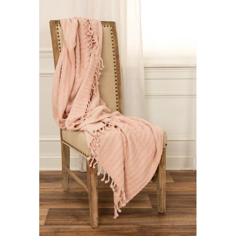 Rizzy Home Hand Woven Throw Blanket