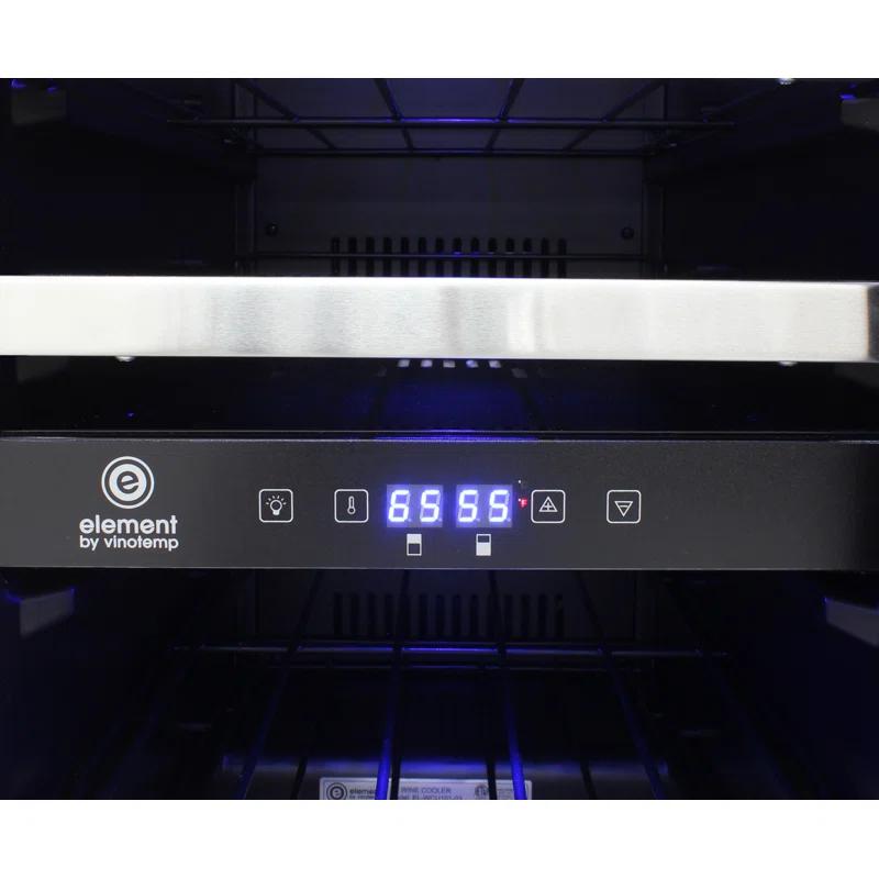 Vinotemp Connoisseur Series Compact Dual-Zone Wine Cooler