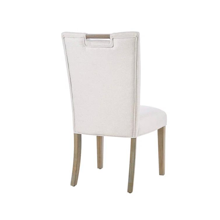 Wildon Home® Quinya 19.5'' H 100% Polyester Upholstered Side Chair (Set of 2)