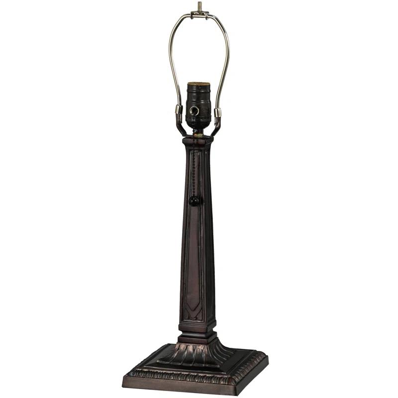 Meyda Lighting Sierra Prairie Mission Metal Table Lamp