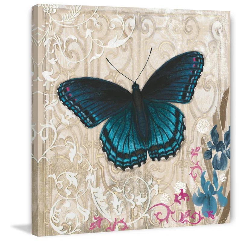 Marmont Hill " A Dark Blue Butterfly " by Alan Hopfensperger