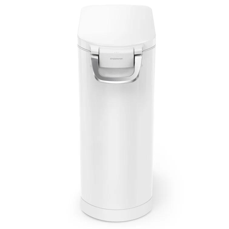 simplehuman Pet Food Storage Container Stainless Steel for Dog Food, Cat Food, and Bird Feed