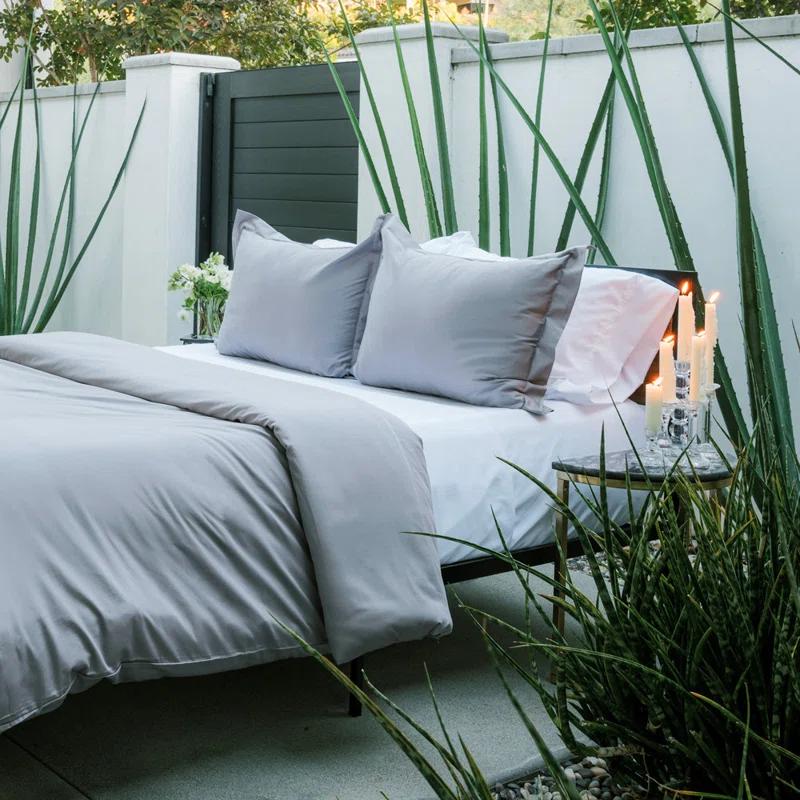 Jennifer Adams Home 400 Thread Count Long-Staple Cotton Sateen 2pc. Pillowcase Set