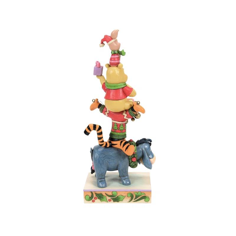 Jim Shore Jim Shore Disney Traditions Pooh & Friends Stacked Figurine 9.75in