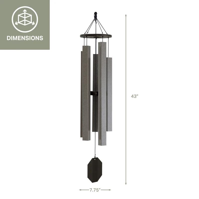 Outdoor Leisure Products Weather Resistant Metal Wind Chime
