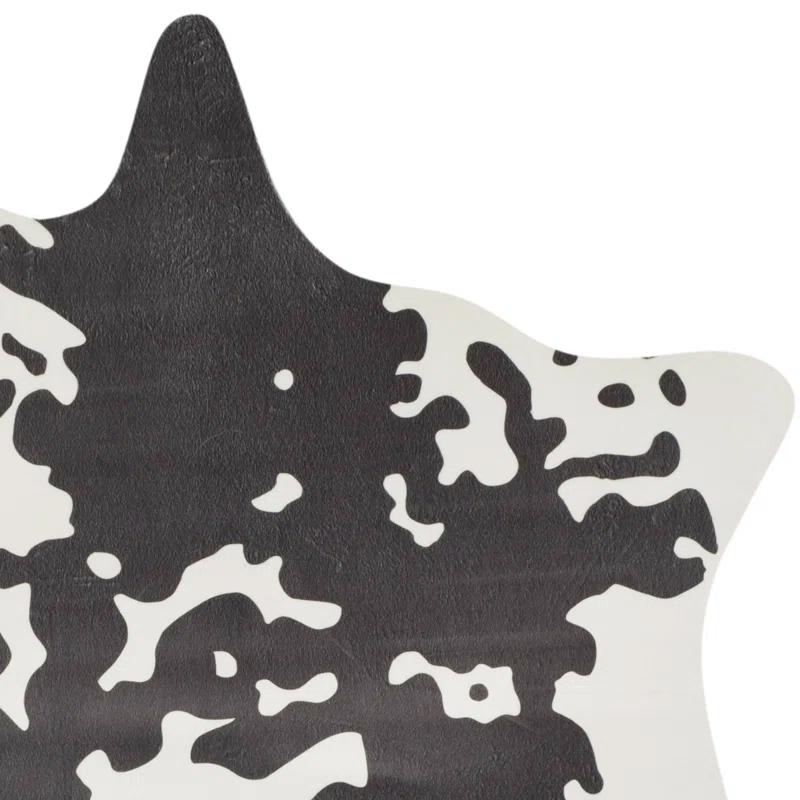 Faux Hide Animal Print Indoor Rug