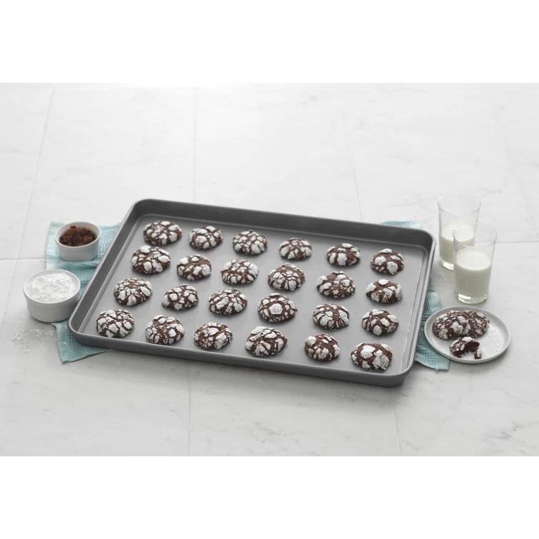 Good Cook GoodCook Set of 2 XL 15" x 21" Nonstick Steel Multipurpose Cookie Sheets, Gray (Set of 2)
