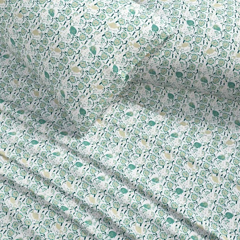 Patina Vie Maison Ultra-Soft Coastal Printed Microfiber Sheet Set