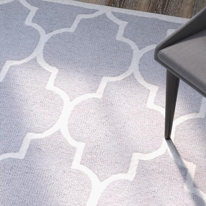 Safavieh Cambridge Hand Tufted Wool Geometric Rug