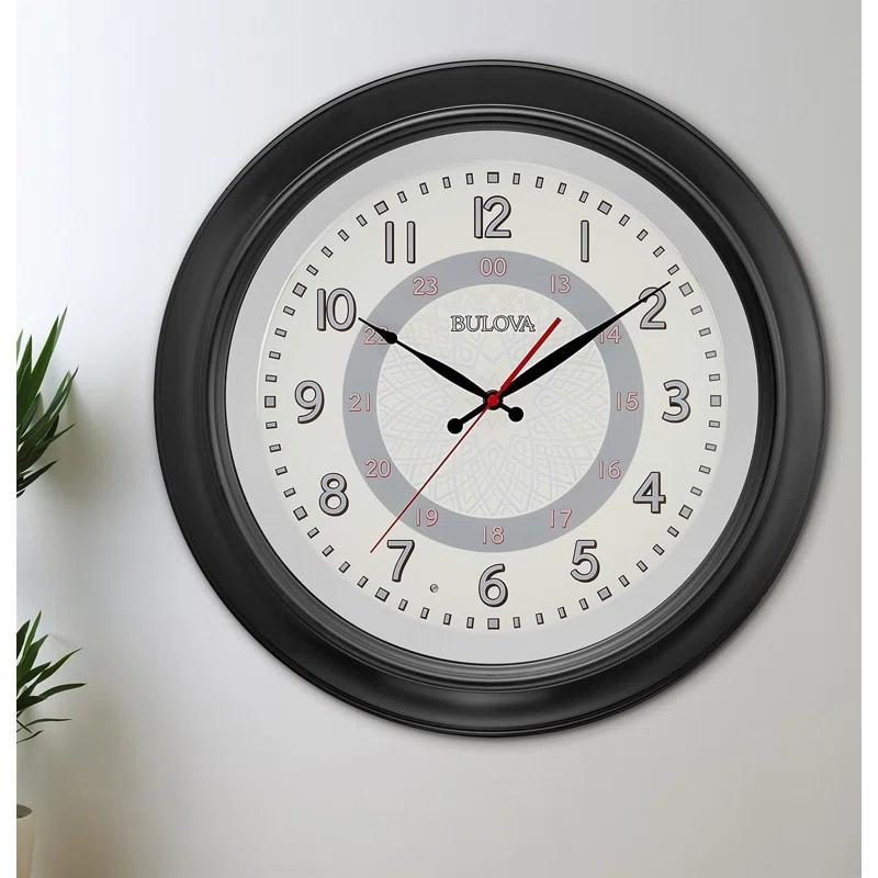Bulova Doncaster Wall Clock | Wayfair