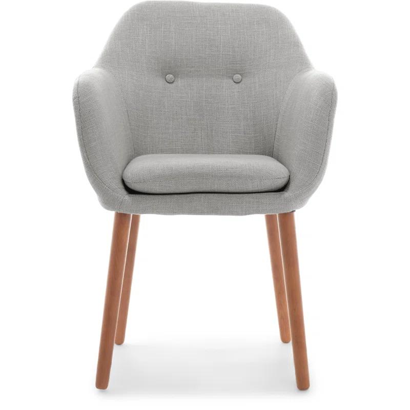Adore Decor Roux Mid-Century Accent Chair for Home Office or Living Room