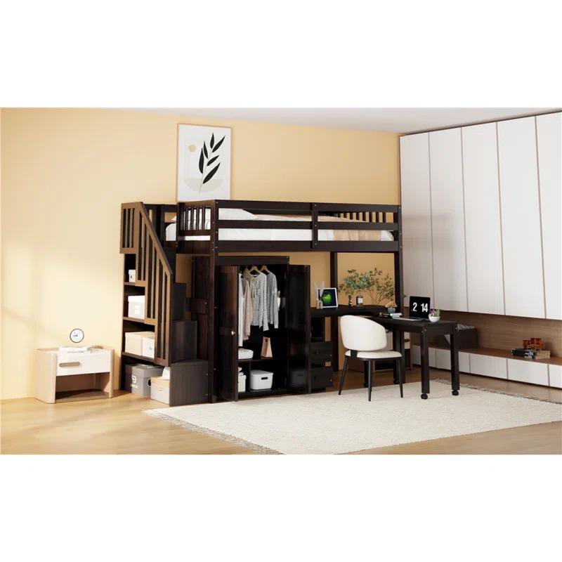 Reprise Designs Desk & Wardrobe – Space-Saving Multifunctional Loft Bed