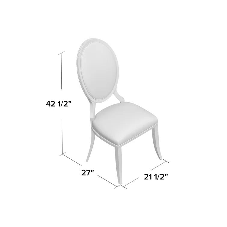 Caracole Compositions Avondale 19'' H Upholstered Side Chair (Set of 2)