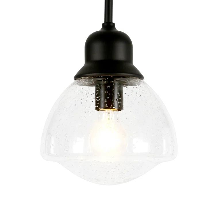 Katarina Single Light Glass Dimmable Pendant
