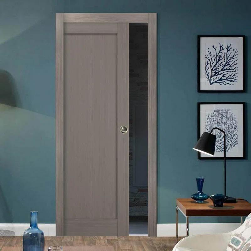 SARTODOORS Quadro Paneled Sliding Closet Door