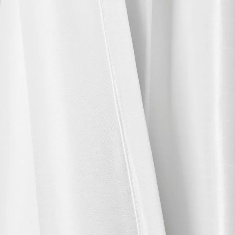 Lush Decor Venetian Polyester Semi Sheer Curtain Single Panel