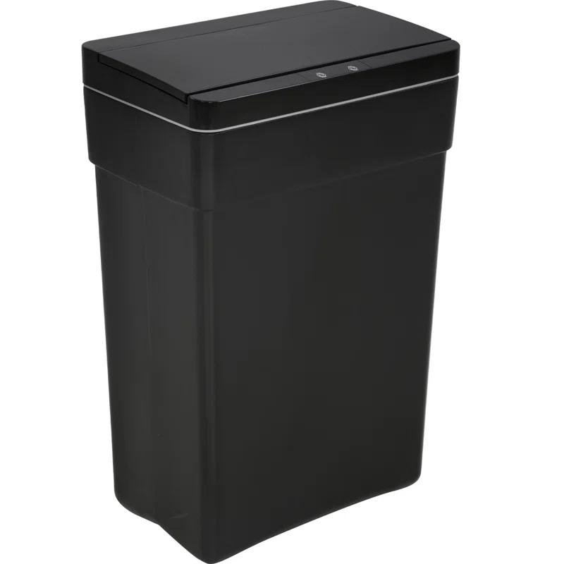 FDW Plastic Motion Sensor Kitchen Trash Can - 13 Gallons