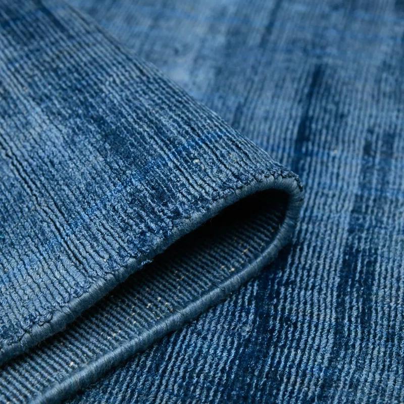 Affinity Londyn Hand-Woven Viscose Area RugBlue