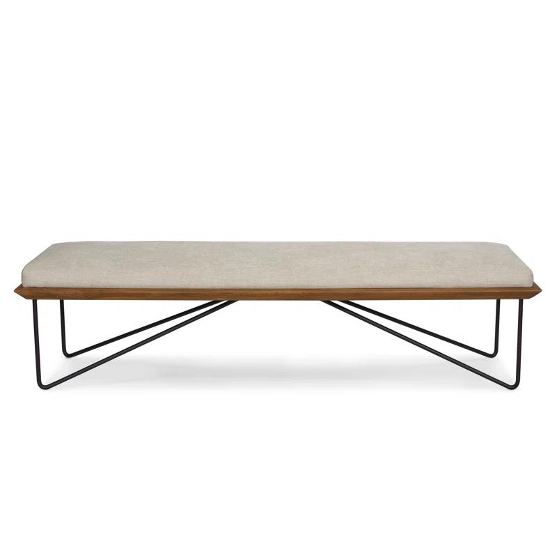 Brownstone Furniture Maxwell Crypton® Upholstered Bench
