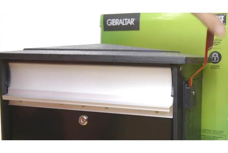 Architectural Mailboxes Mailsafe Locking Wall Mounted Mailbox