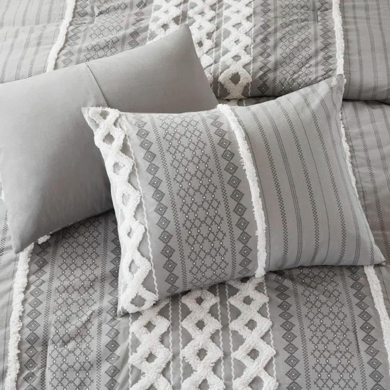 INK+IVY Imani Cotton Printed Comforter Set