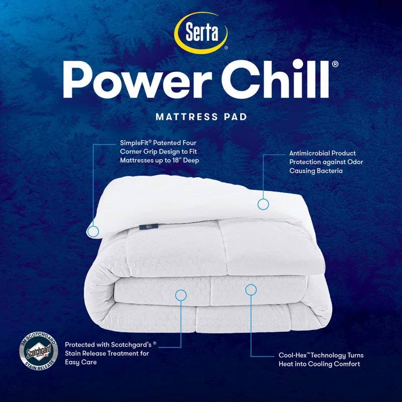 Serta Serta Power Chill Mattress Pad