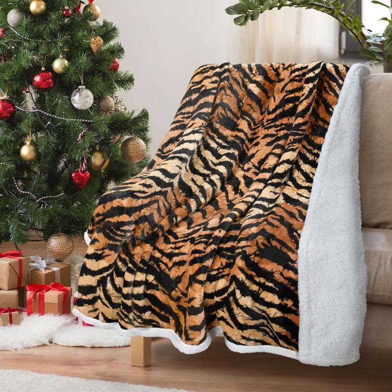 Catalonia BF Plain Weave / Muslin Throw Blanket