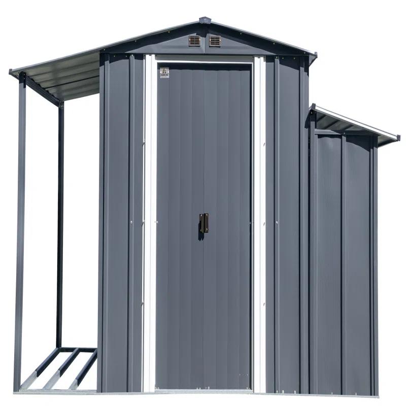 Arrow 3-In-1 Steel Utility Shed