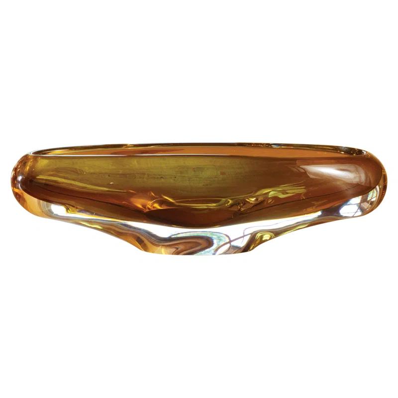 Canoe Bowl-Amber