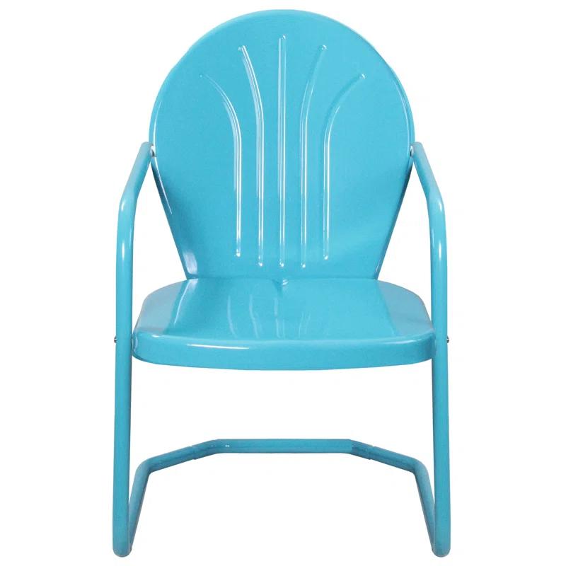 Northlight Seasonal 34-Inch Outdoor Retro Tulip Armchair
