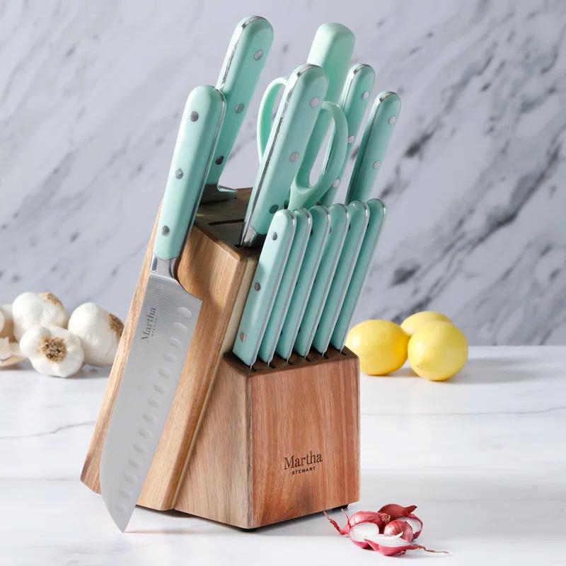 Martha Stewart 14 Piece Knife Block Set