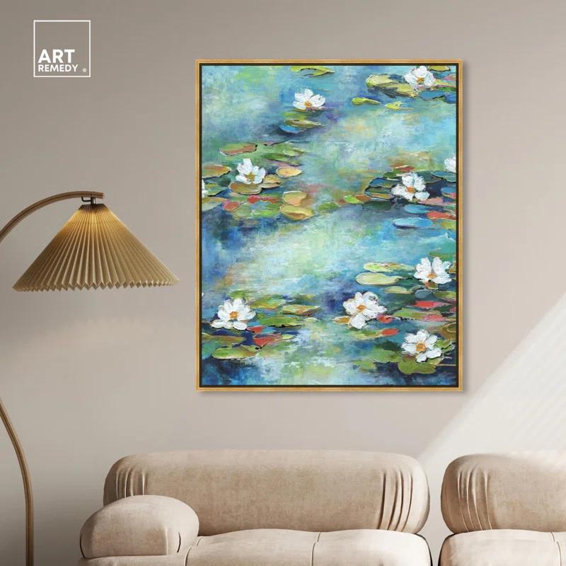 Art Remedy Water Jewels Canvas Coastal Wall Art by Art Remedy