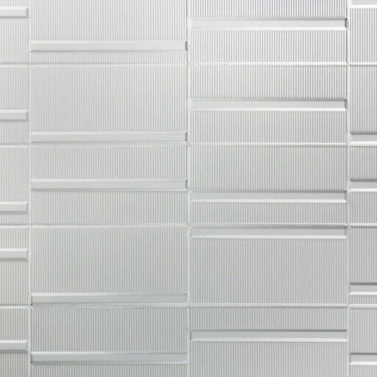 Index 4" x 8" Polished Ceramic Subway Wall Tile (10.76 Sq. Ft. / Case)