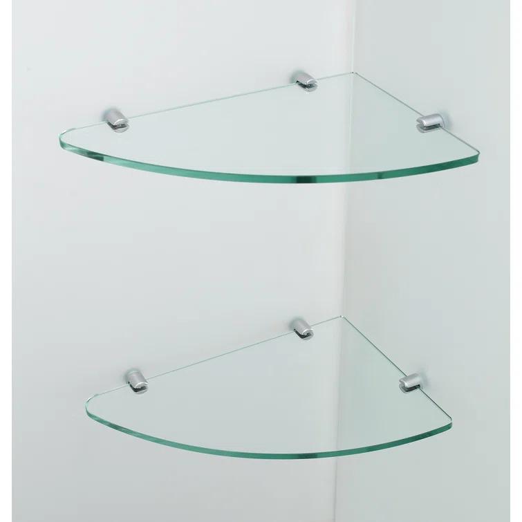 Aston Merrick GS 34" x 72" Hinged Frameless Shower Door SEN961EZ-CH-34-10