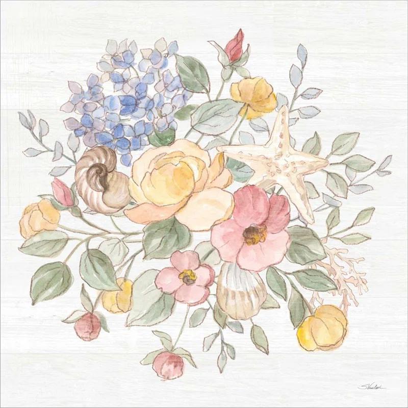 Red Barrel Studio® " Coastal Cottage VI " by Silvia Vassileva Painting Print