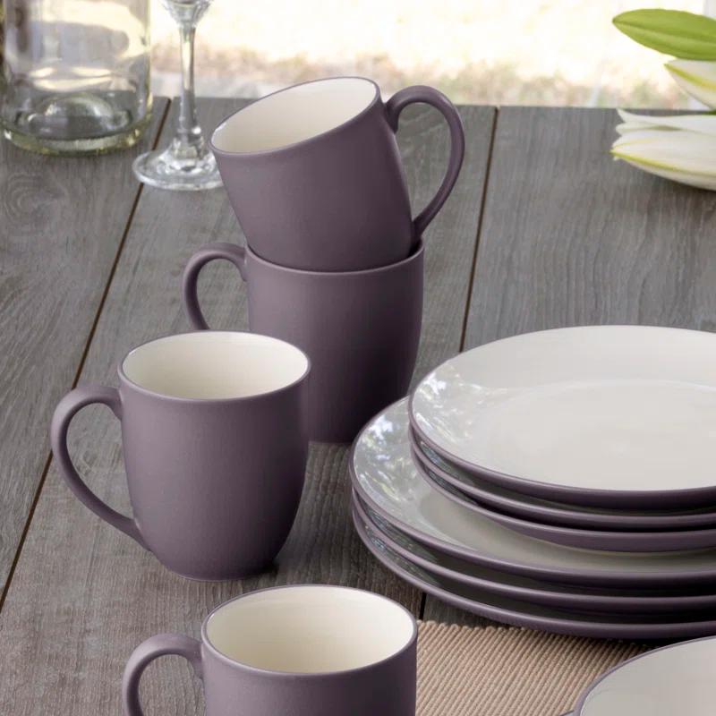Noritake Noritake Colorwave 16-Piece Coupe Dinnerware Set, Service for 4