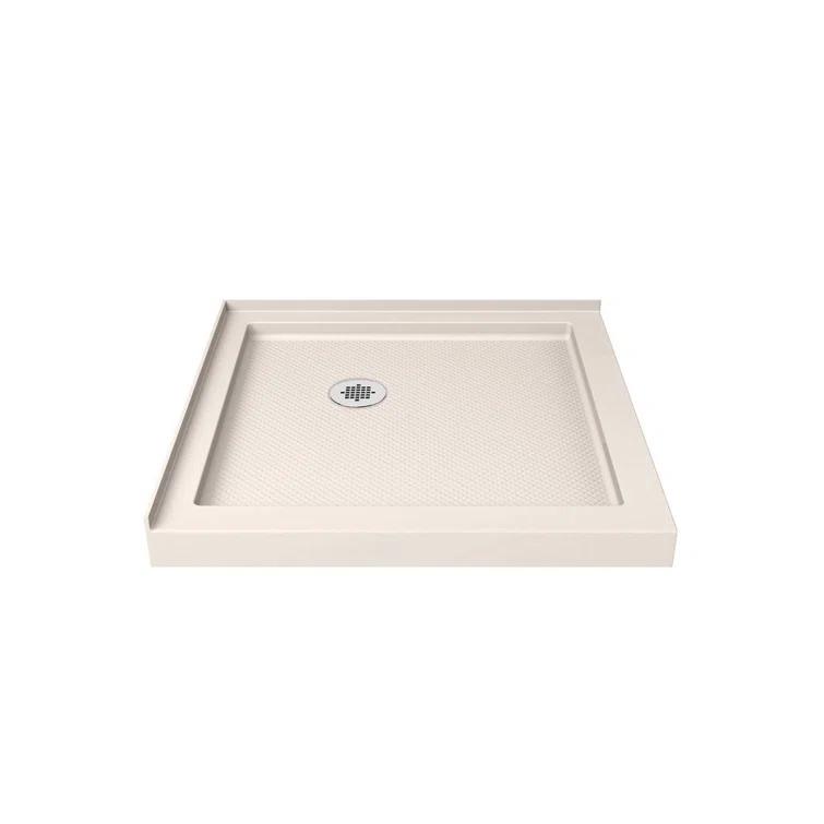 DreamLine SlimLine 36" W x 36" D Double Threshold Shower Base DLT-1036360-22