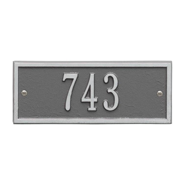 Whitehall Products 1- Line Wall Mount Address Plaque