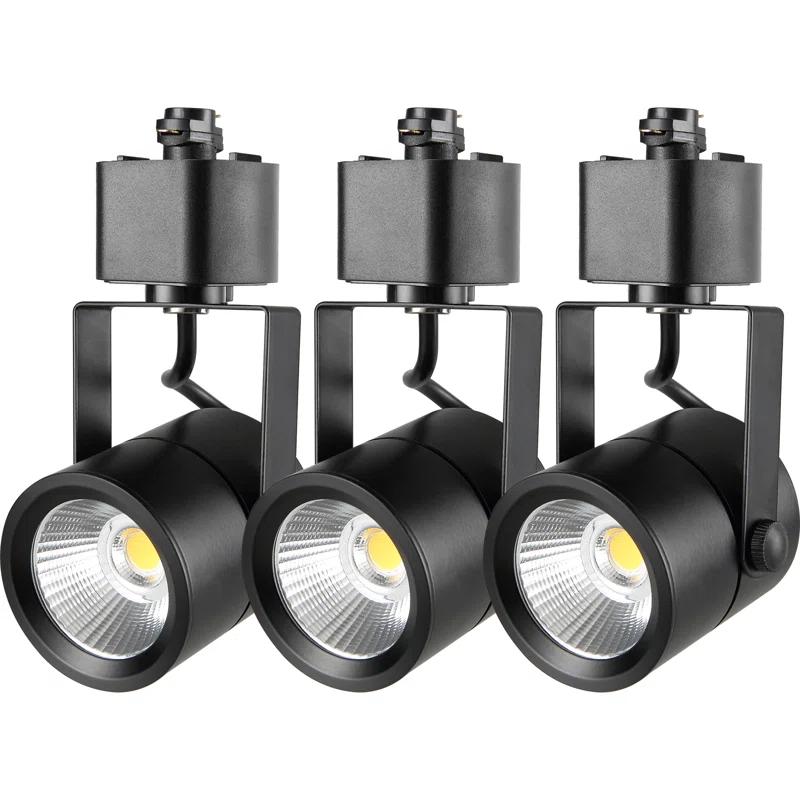 VEVOR GDZMT3ZZ500LFYQ8YV6 Black Adjustable Track Head (Set of 3)