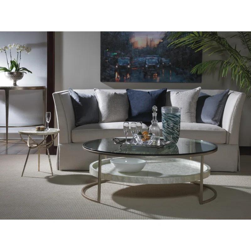 Artistica Home Signature Designs Cumulus Capiz Cocktail Table