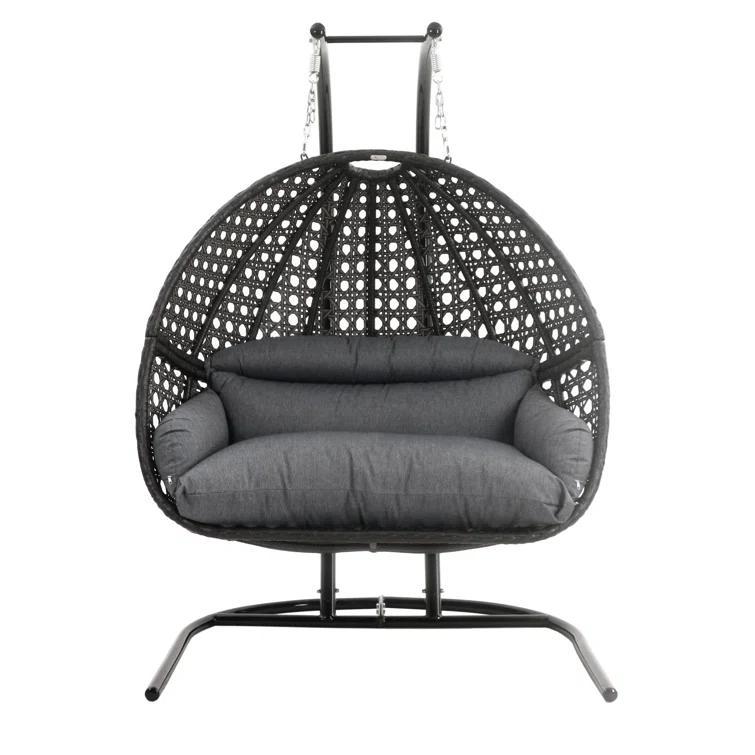 Island Gale 2 Person Swing Chair with Stand