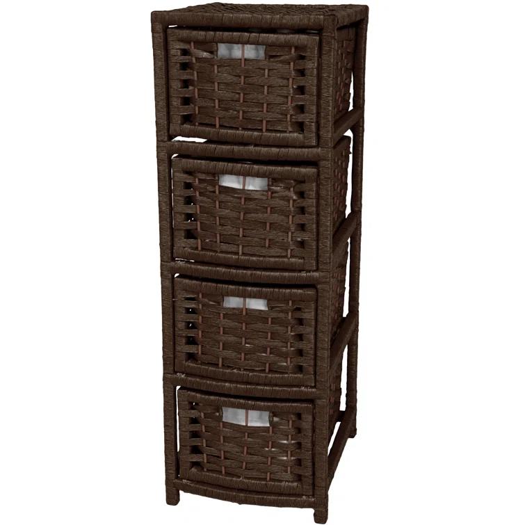 World Menagerie Slate 4 Drawer Storage Drawer