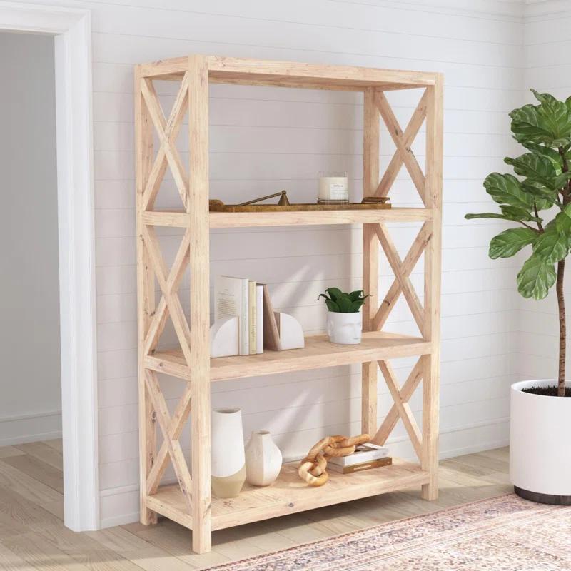 Amett Wide Bookcase