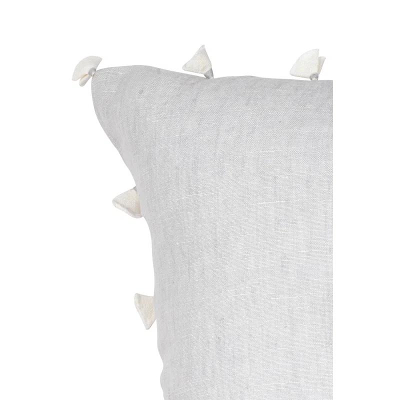 Anaya Luxe Tassels Feather Throw Pillow