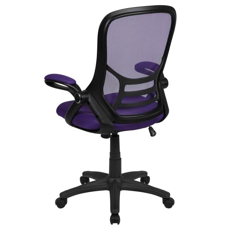 Flash Furniture Cappello High-Back Mesh Swivel Ergonomic Office Chair with Flip-Up Arms