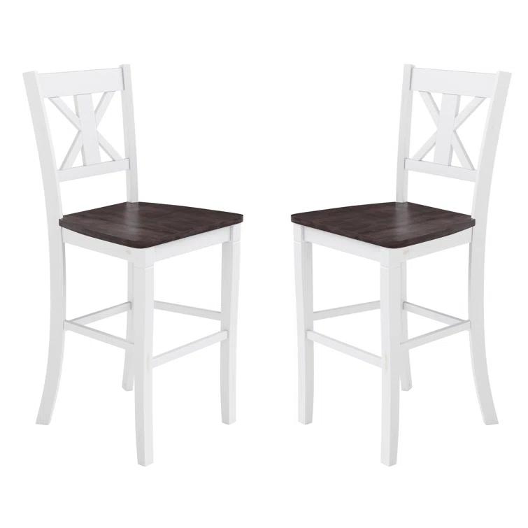Taylor & Logan Bakersville Solid Wood Counter Stool (Set of 2)