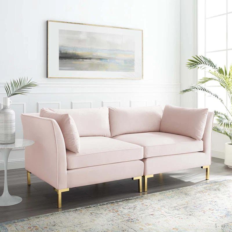 Modway Ardent Performance Velvet Loveseat